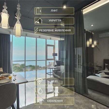 Gagarin Plaza Luxury Sea View Apartments Oděsa Exteriér fotografie