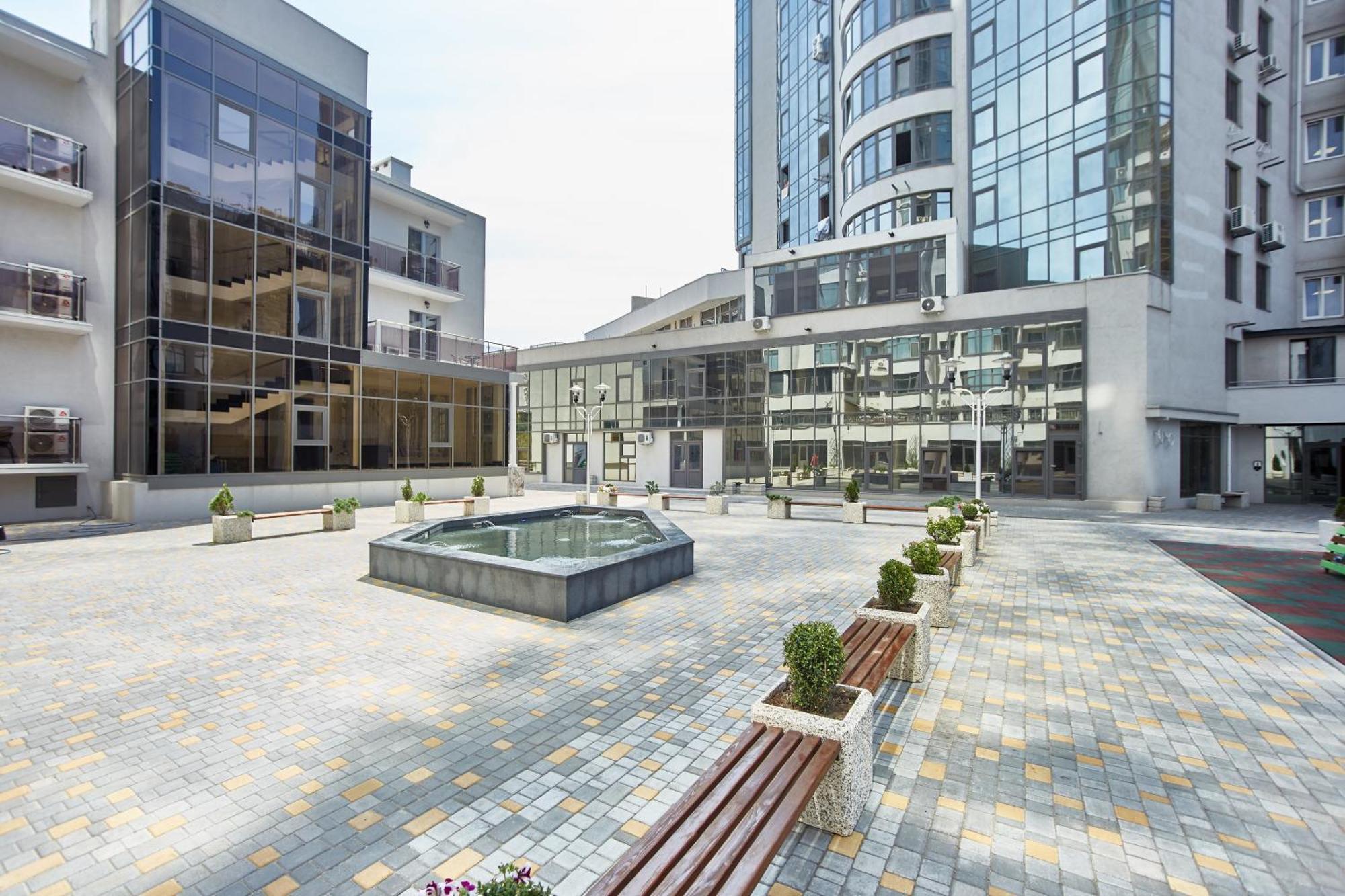Gagarin Plaza Luxury Sea View Apartments Oděsa Exteriér fotografie