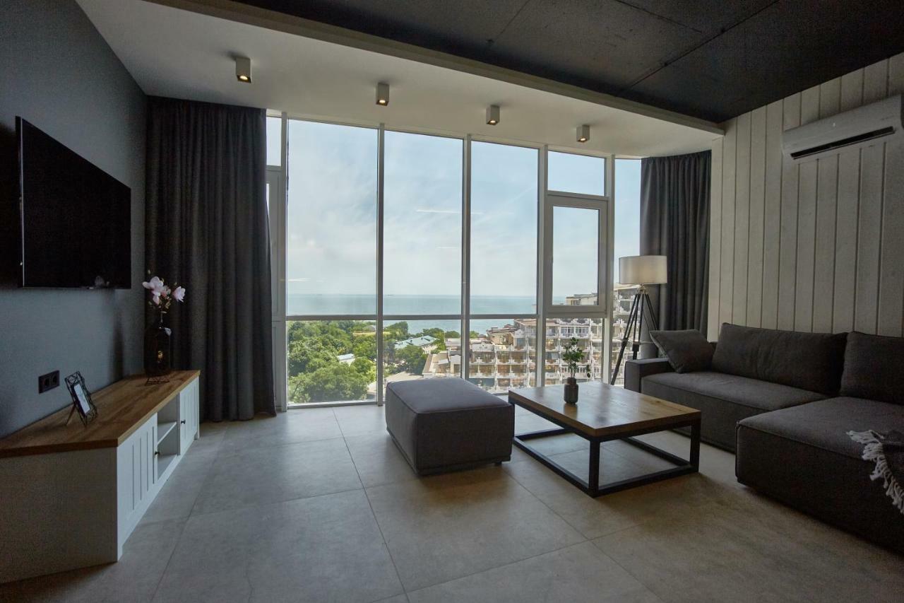 Gagarin Plaza Luxury Sea View Apartments Oděsa Exteriér fotografie