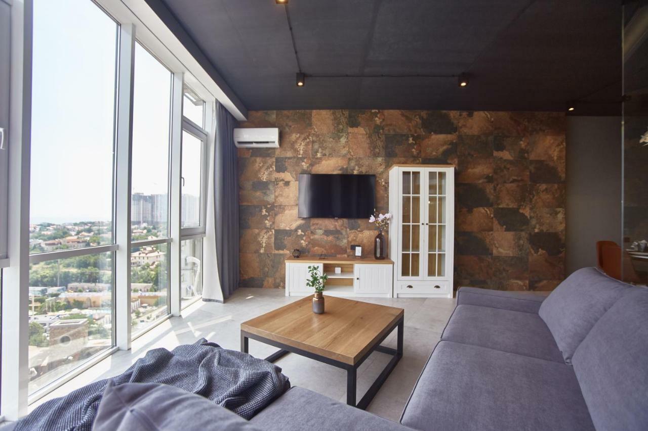 Gagarin Plaza Luxury Sea View Apartments Oděsa Exteriér fotografie