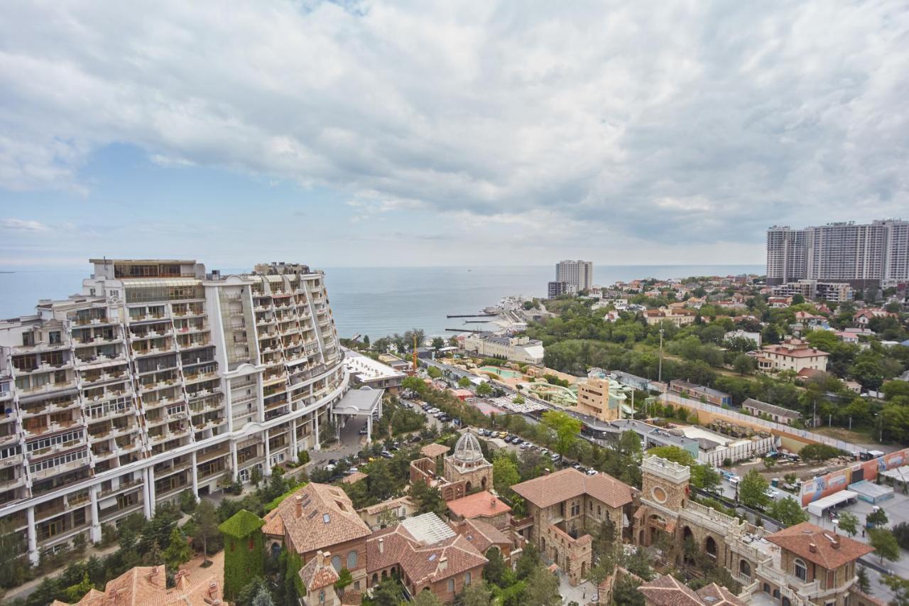 Gagarin Plaza Luxury Sea View Apartments Oděsa Exteriér fotografie
