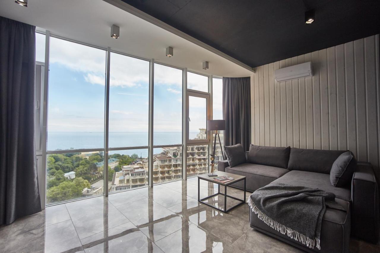 Gagarin Plaza Luxury Sea View Apartments Oděsa Exteriér fotografie