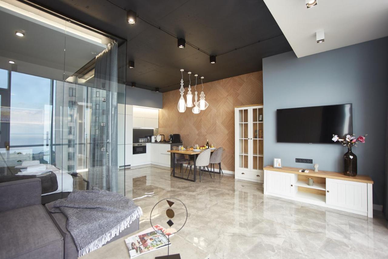 Gagarin Plaza Luxury Sea View Apartments Oděsa Exteriér fotografie